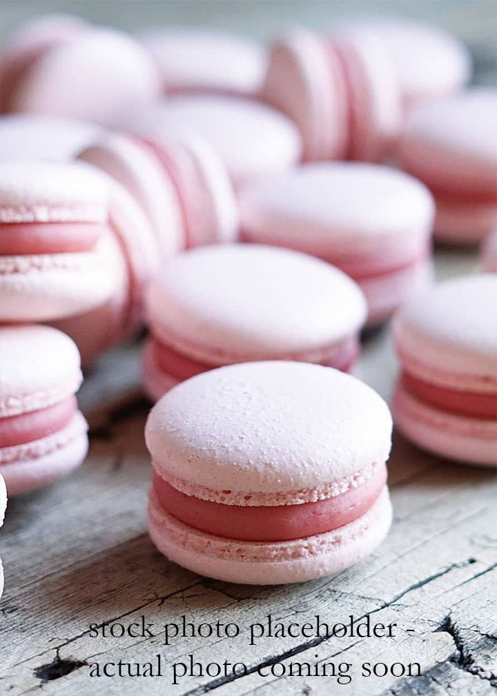 Strawberry Macarons