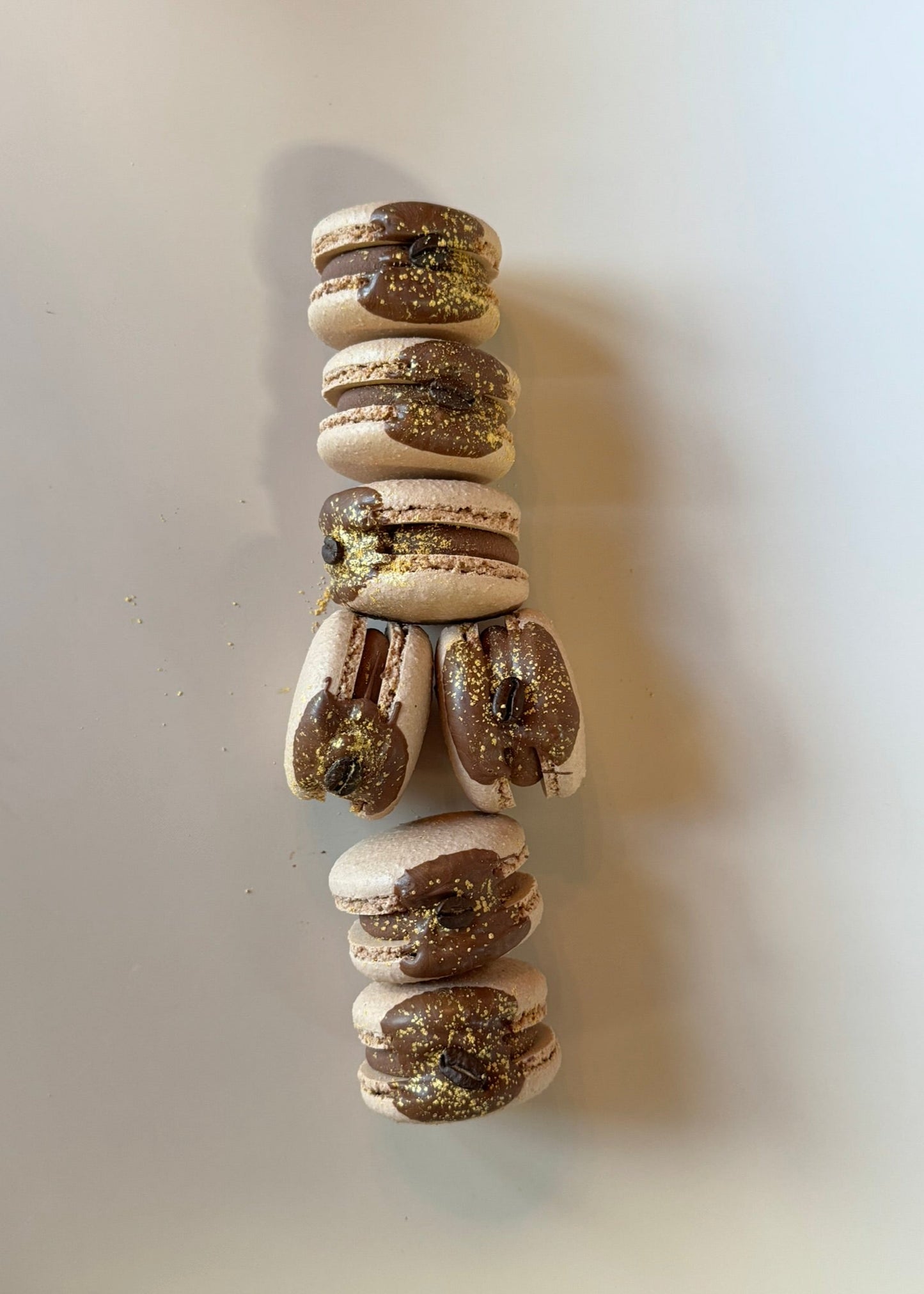 Coffee Baileys Macarons