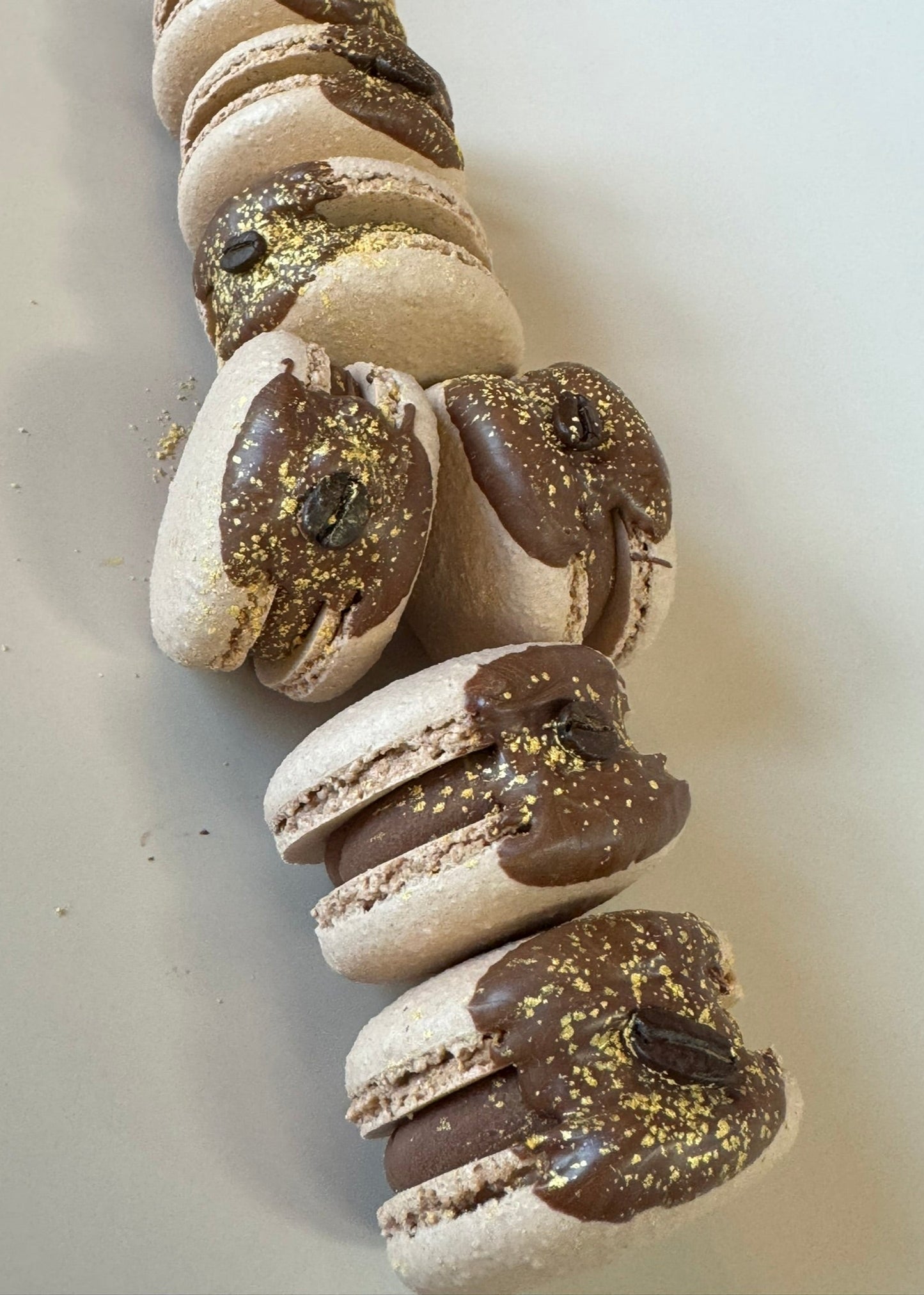 Coffee Baileys Macarons