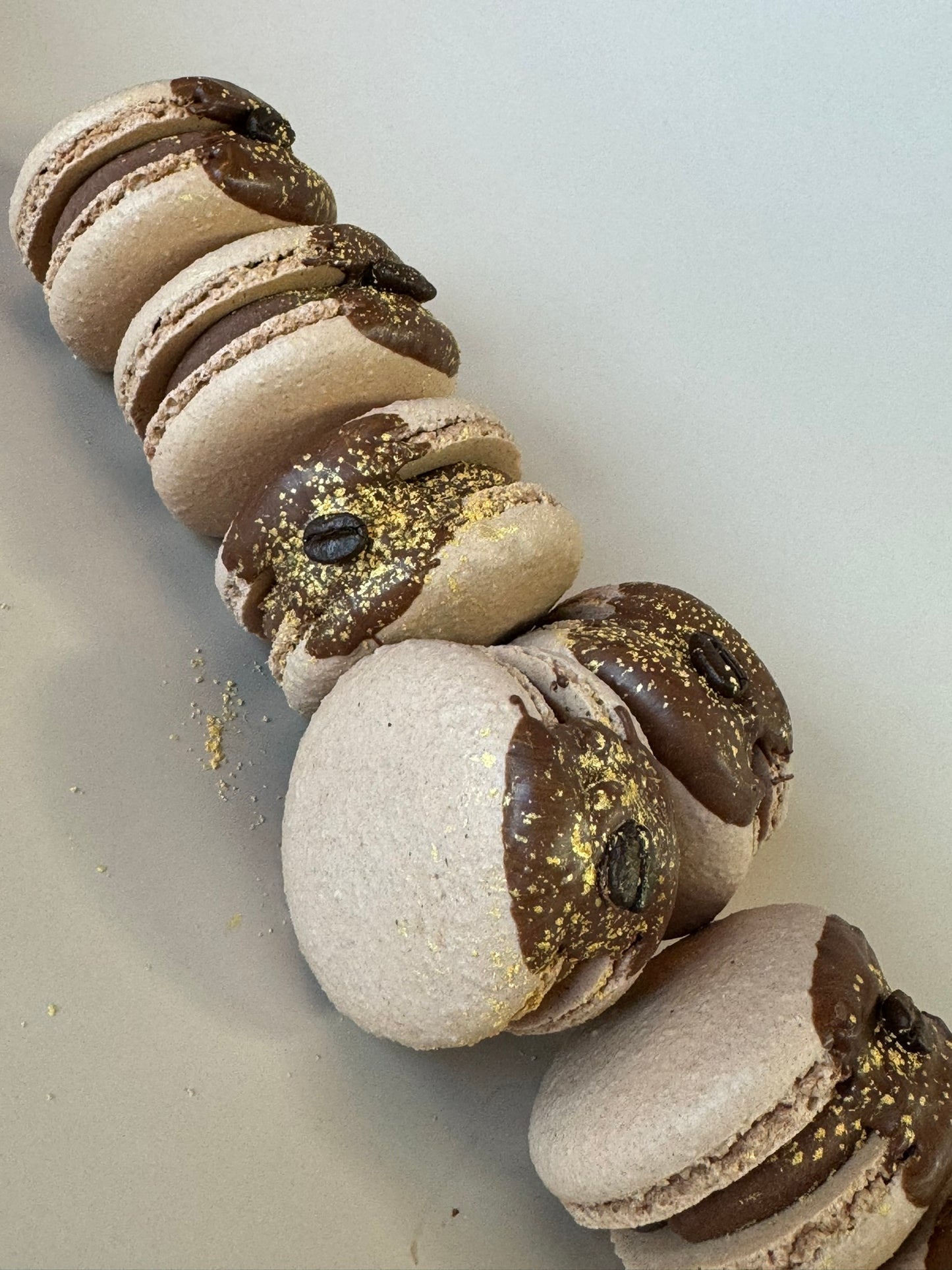 Coffee Baileys Macarons