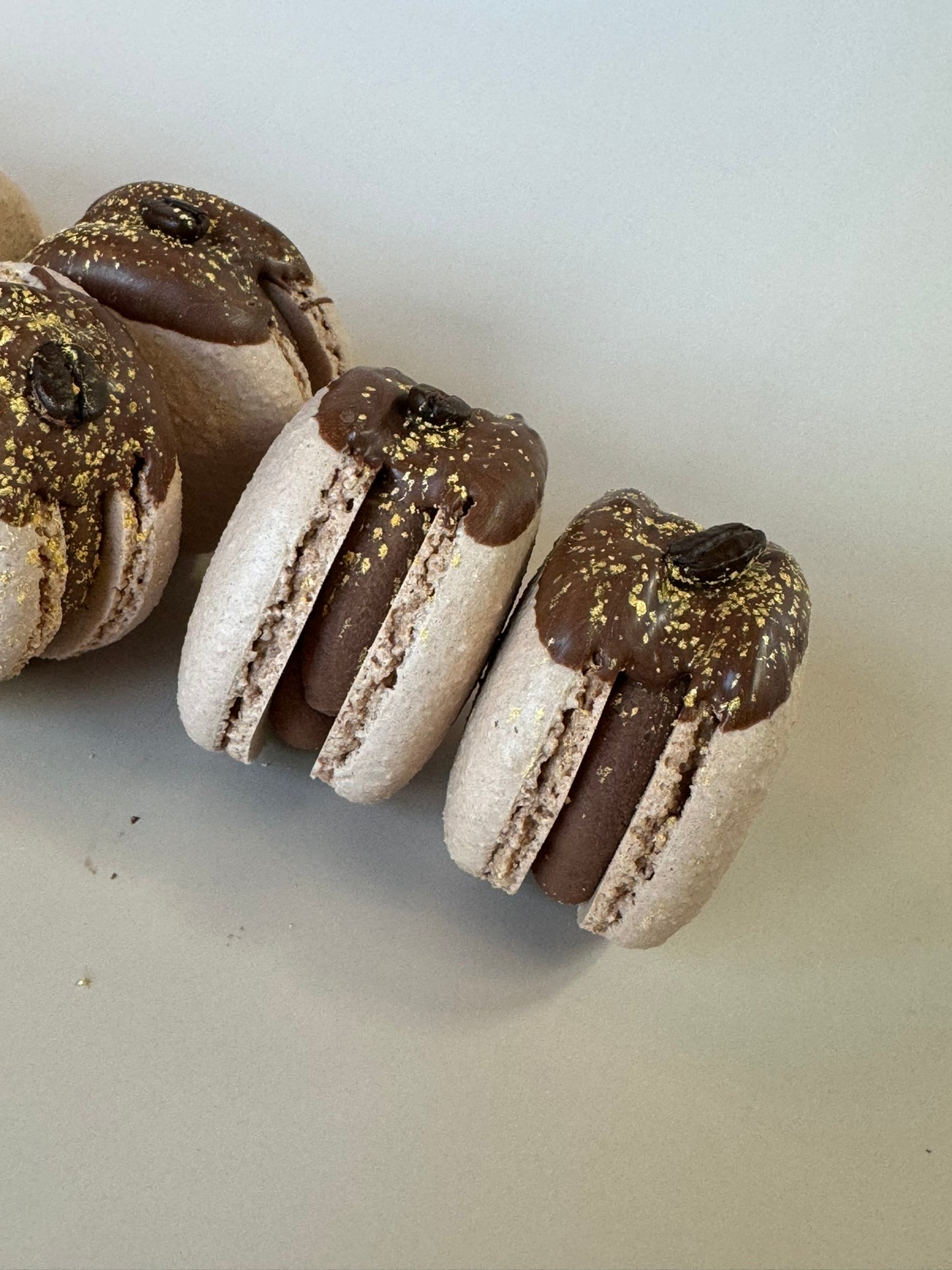 Coffee Baileys Macarons