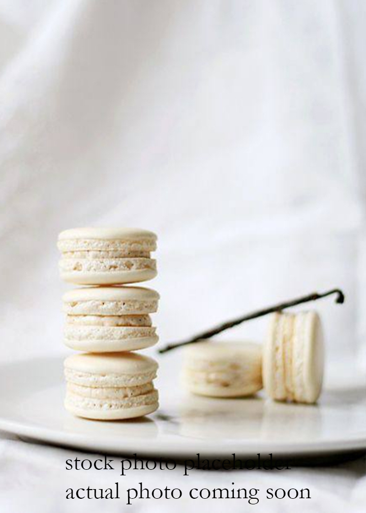 Vanilla Ice Cream Macarons