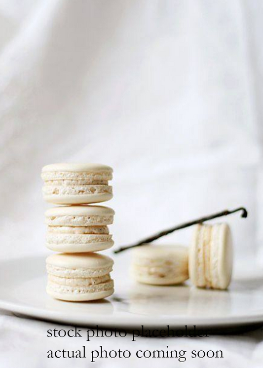 Vanilla Ice Cream Macarons